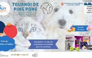 Tournoi aux profits de nos amis les animaux