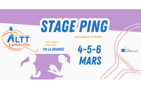 Stage d'Hiver