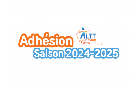Adhésion Saison 2024-2025 !